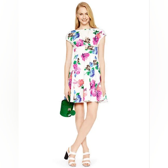kate spade Dresses & Skirts - Kate Spade Blooms Floral Fit and Flare Dress